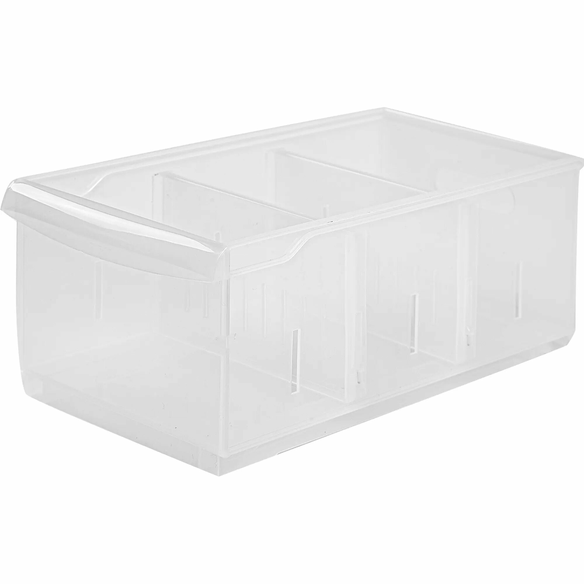 Контейнер Rolly 16.5x30.5x12.9 см 5 л пластик цвет прозрачный