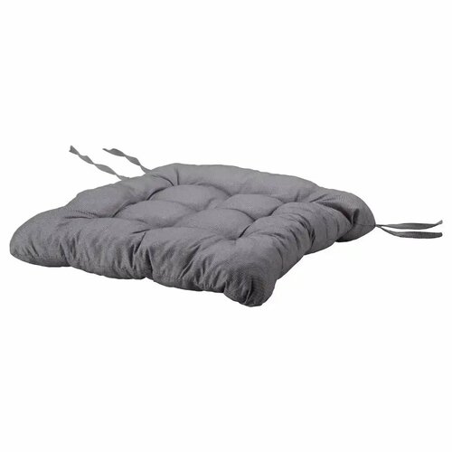 фото Подушка на стул, серый, 40x38x5 см. икеа хэлльви, ikea hellvi 2 шт