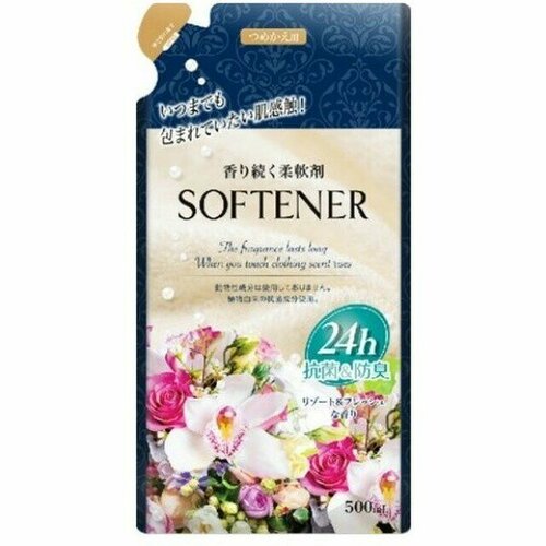 Kaneyo Кондиционер для белья длительного действия с аромакапсулами с цитрусовым ароматом 500 мл мягкая упаковка 448₽