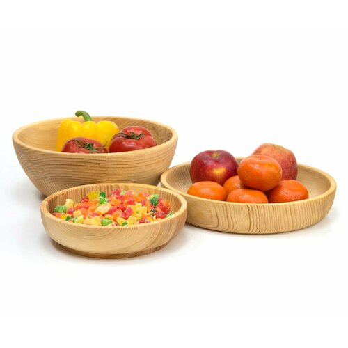 Набор деревянной посуды из кедра Большой 4040₽