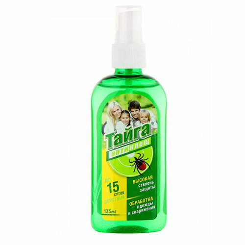 Тайга спрей репеллент против всех кровососущих насекомых 125 мл.