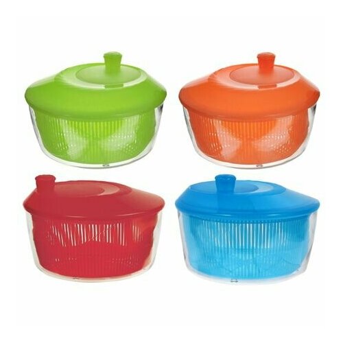 Контейнер для сушки зелени, с крышкой, пластик, цвет в ассортименте