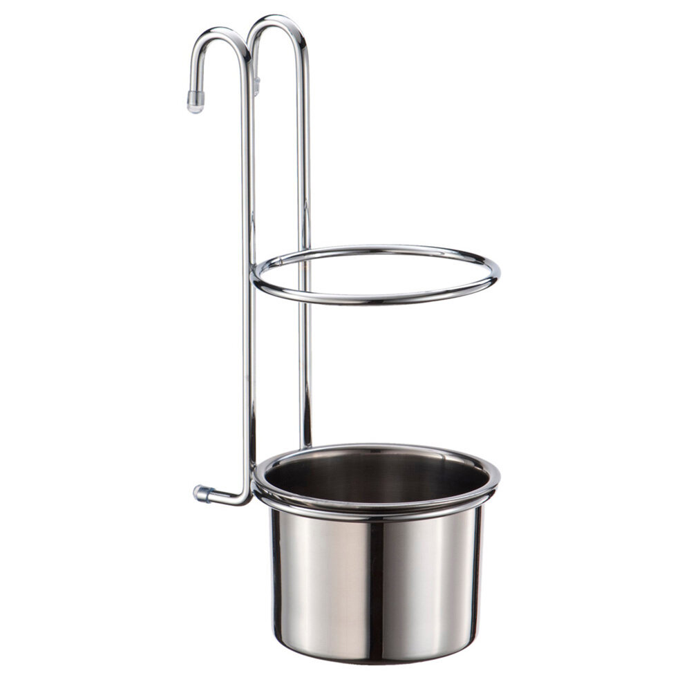 фото Стакан универсальный навесной LEMAX 206х105х138 мм хром