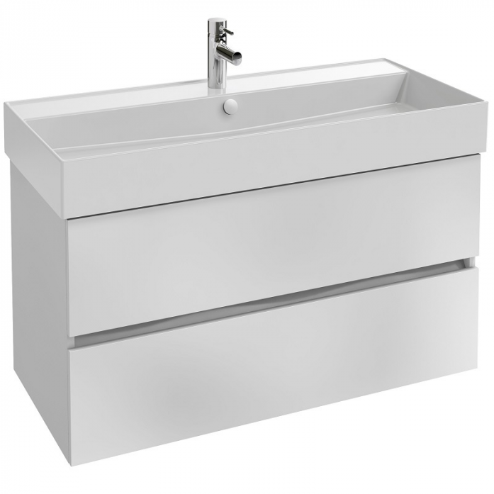 фото Тумба под раковину Jacob Delafon Tolbiac EB2383-J5 белый лак