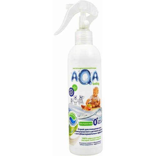 Средство для уборки детских комнат Aqa baby Антибактериальный эффект 300мл х 2шт
