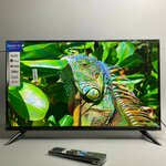 32' Smart (Андроид 13)Телевизор QN900 Plus TV черный новый - изображение