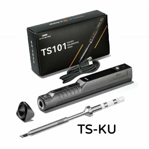Электрический мини-паяльник TS101 паяльная станция мощностью 65 Вт с цифровым дисплеем жало KU 780000₽