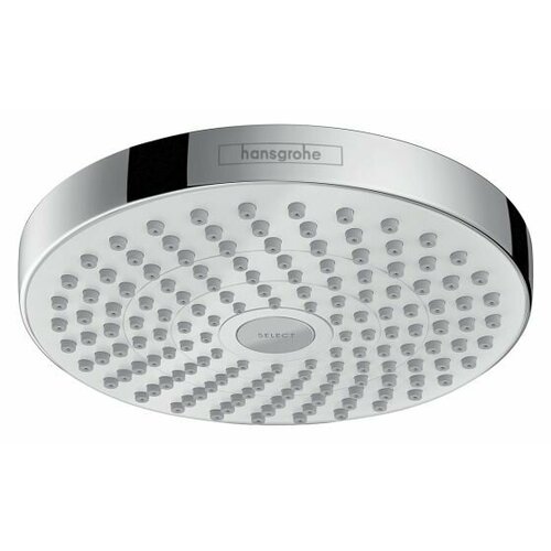 Лейка верхнего душа Hansgrohe Croma Select S 180 2jet белый/хром 26522400