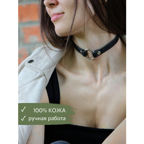 Чокер BONIFACIO, металл, черный чокер на шею женский anello joden с кольцом кожаный