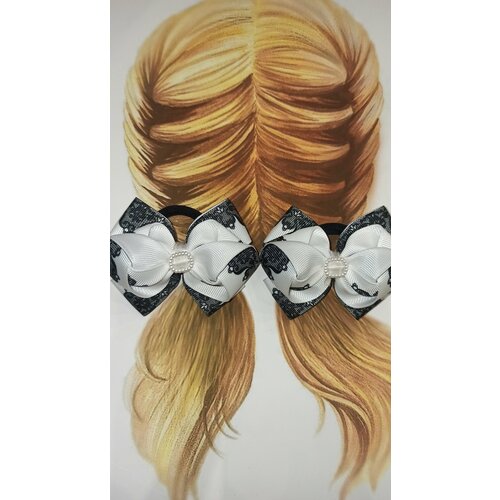 Банты для волос из репса 2 шт