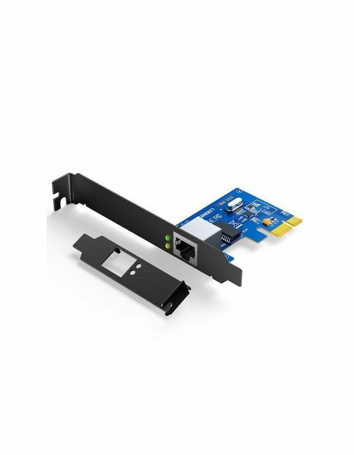 UGREEN US230 (30771) Gigabit 10/100/1000Mbps PCI Express Network Adapter - Black 30771_Адаптер UGREEN US230 (30771) Gigabit 10/100/1000Mbps PCI Expre