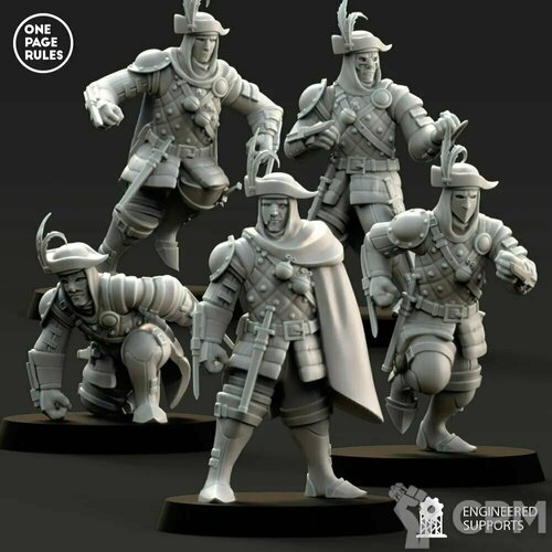 Warhammer Vinci Assassins/ Винчи Ассасины агенты империума ассасины agents of the imperium assassins 32 мм миниатюра 3d печать warhammer 40000