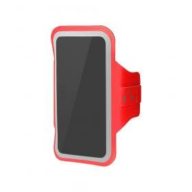 Чехол-повязка DF SportCase-03, для универсальный 5.8", красный [df ] - фото №5