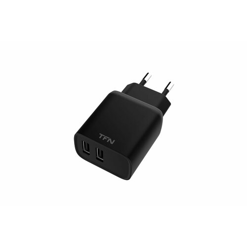 Сетевое ЗУ TFN RAPID+ 2USB 2.4A 12W black TFN-WCRPD12W2UBK