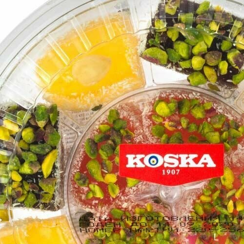 Рахат-лукум дворцовый , с миксом из орехов в кокосовой стружке, Koska, 300 г" - фото №9