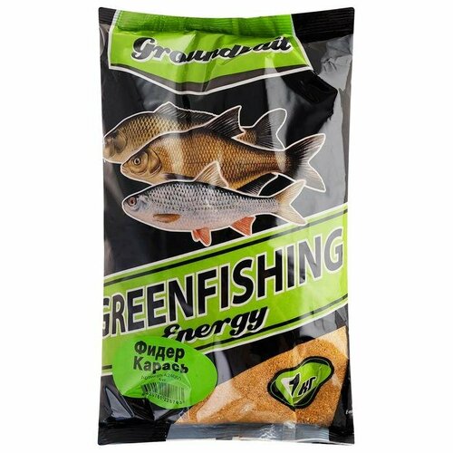 suhar greenfishing krasnyj pastoncino 400g Прикормка Greenfishing Energy, фидер карась, 1 кг