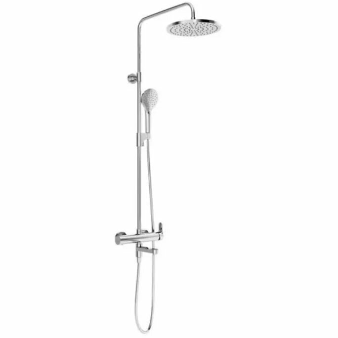 Душевая стойка Ravak DS 092.00 (X07P642) с поворотным изливом раздвижная хром