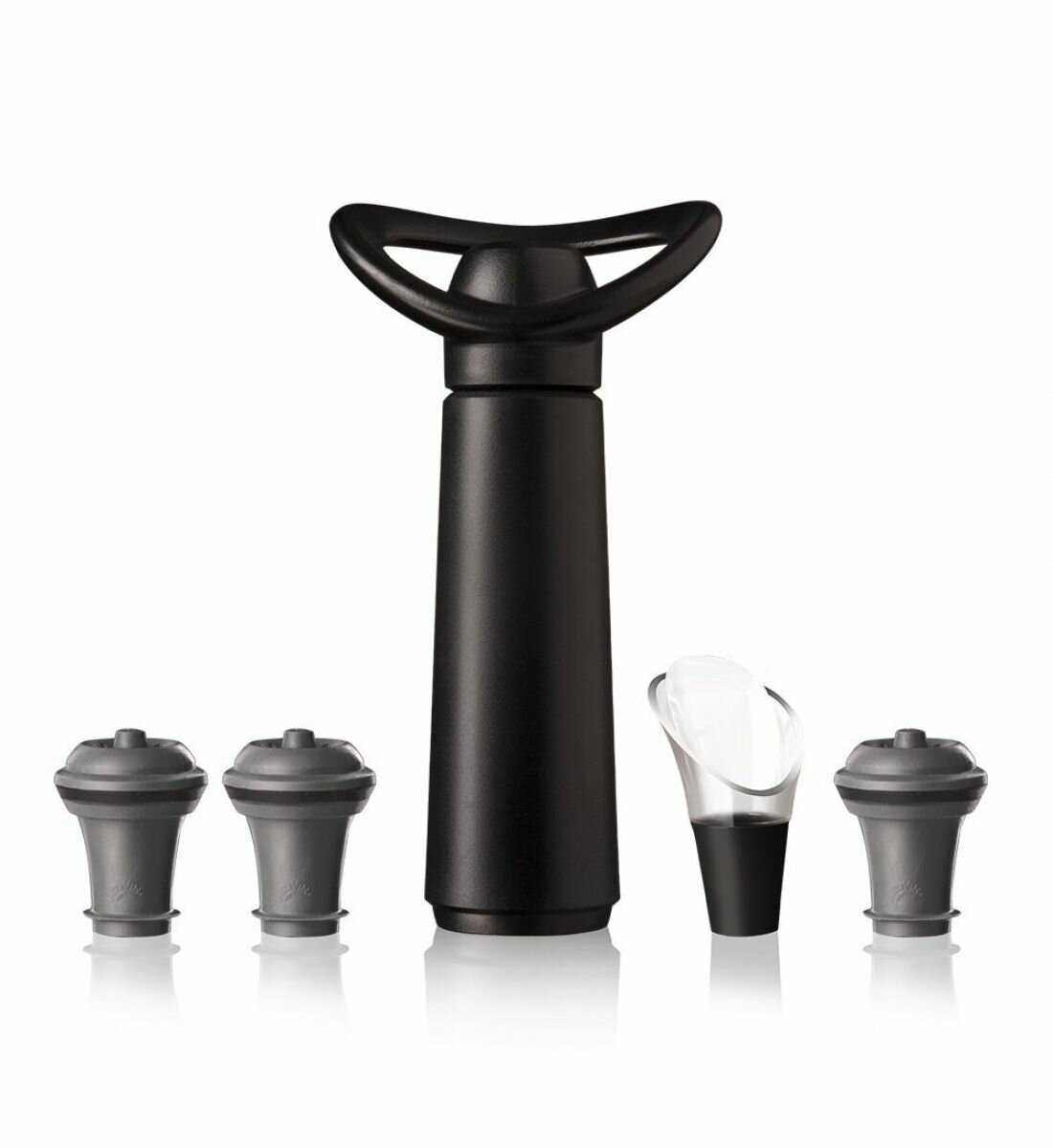 Vacu Vin Vacu Vin Вакуумный насос, 3 винные пробки, 1 каплеуловитель 09876606 - фото №1