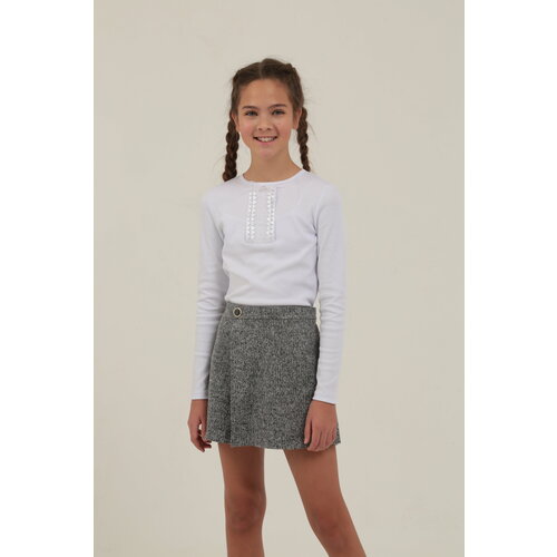 фото Юбка снег, размер 122/128, серый