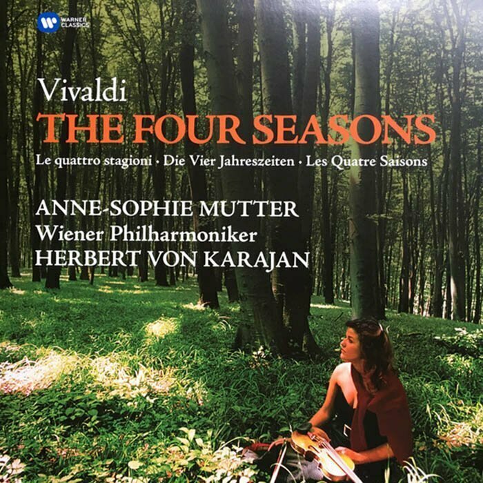 Вивальди А. "Времена Года" Исп. Анне-Софи Муттер (Anne-Sophie Mutter) И Венский Филармонический Оркестр Под Управлением Герберта Фон Караяна Lp