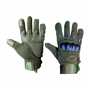 Мотоперчатки перчатки тактические утепленные для мотоциклиста на мотоцикл скутер мопед квадроцикл, зеленые, XL