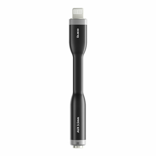 Адаптер аудио Olmio 041664 MFI Lightning - AUX 3.5mm адаптер для наушников apple iphone walker wa 015 для разъемов aux 3 5mm lightning работа bluetooth черный аудио переходник