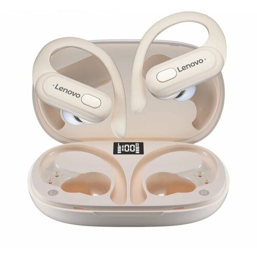 Наушники Lenovo XT60 True Wireless Earbuds белый 130000₽