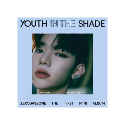 открытка код 9 Альбом ZEROBASEONE (ZB1) - YOUTH in the SHADE (digipack ver.) (Zhang Hao)