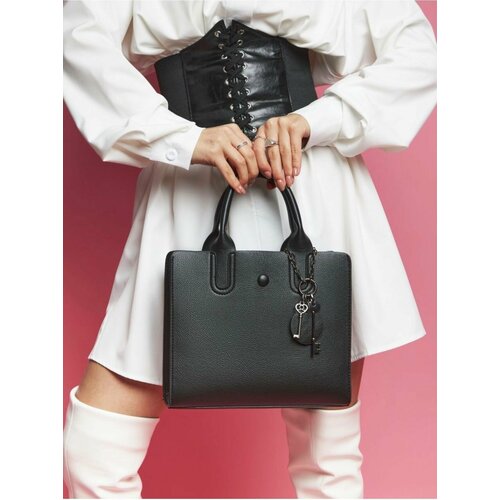 фото Сумка кросс-боди , фактура матовая, черный luxury