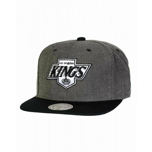 фото Бейсболка mitchell & ness, размер one size fits all, черный, серый