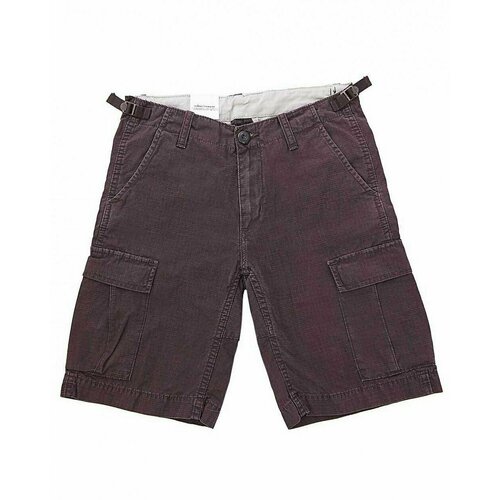 фото Шорты carhartt, размер 28, коричневый