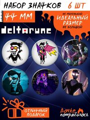 Значки на рюкзак Спамтон Deltarune