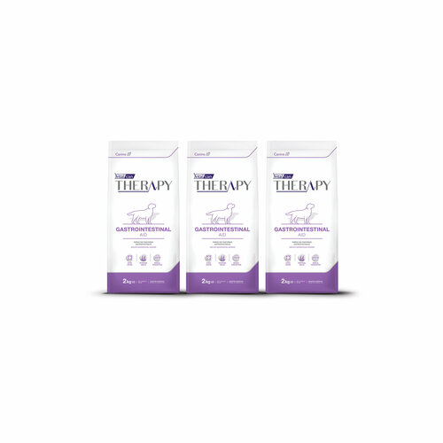 Vitalcan Therapy Canine Gastrointestinal Aid для собак всех возрастов при болезнях ЖКТ, 2 кг х 3 шт.