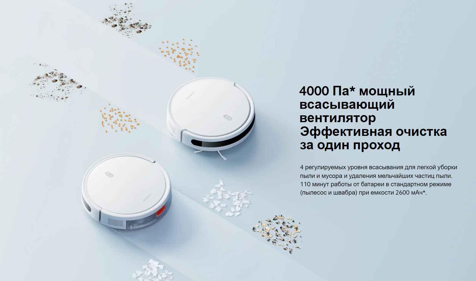 Робот-пылесос Xiaomi Robot Vacuum E12 (EU) — фото 11