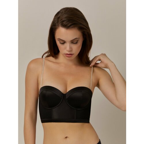 фото Бюстгальтер infinity lingerie, размер 75c, черный