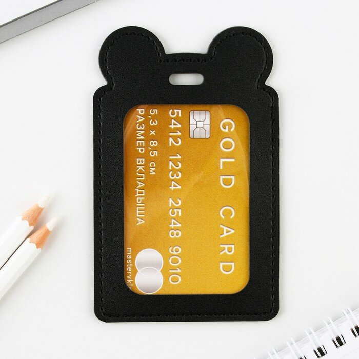 FlashMe Чехол для бейджа «Gold card» 12 х 75 см