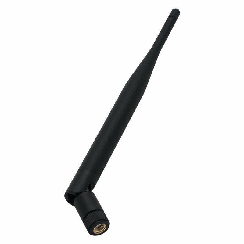Комплект двух Wi-Fi антенн 5dBi для роутеров разъем RP-SMA-male черные — фото 4
