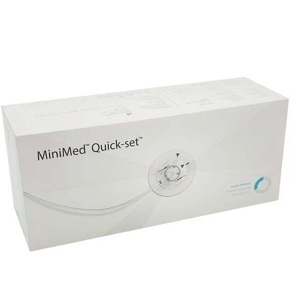 Инфузионный Катетер Medtronic MiniMed Quick-Set 6/60 MMT-399, 10 шт.