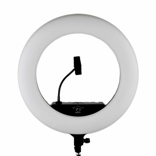 Fst cветодиодный кольцевой осветитель rl-48rgb 8000₽