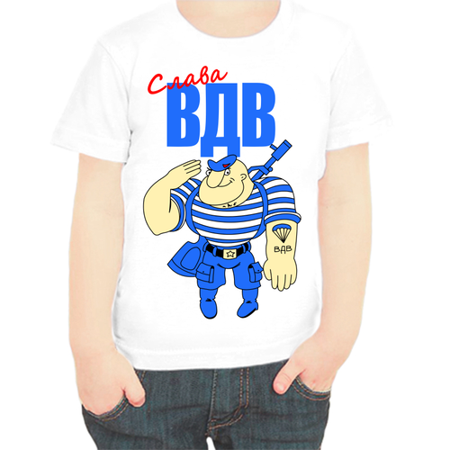 фото Футболка , размер 92, белый нет бренда