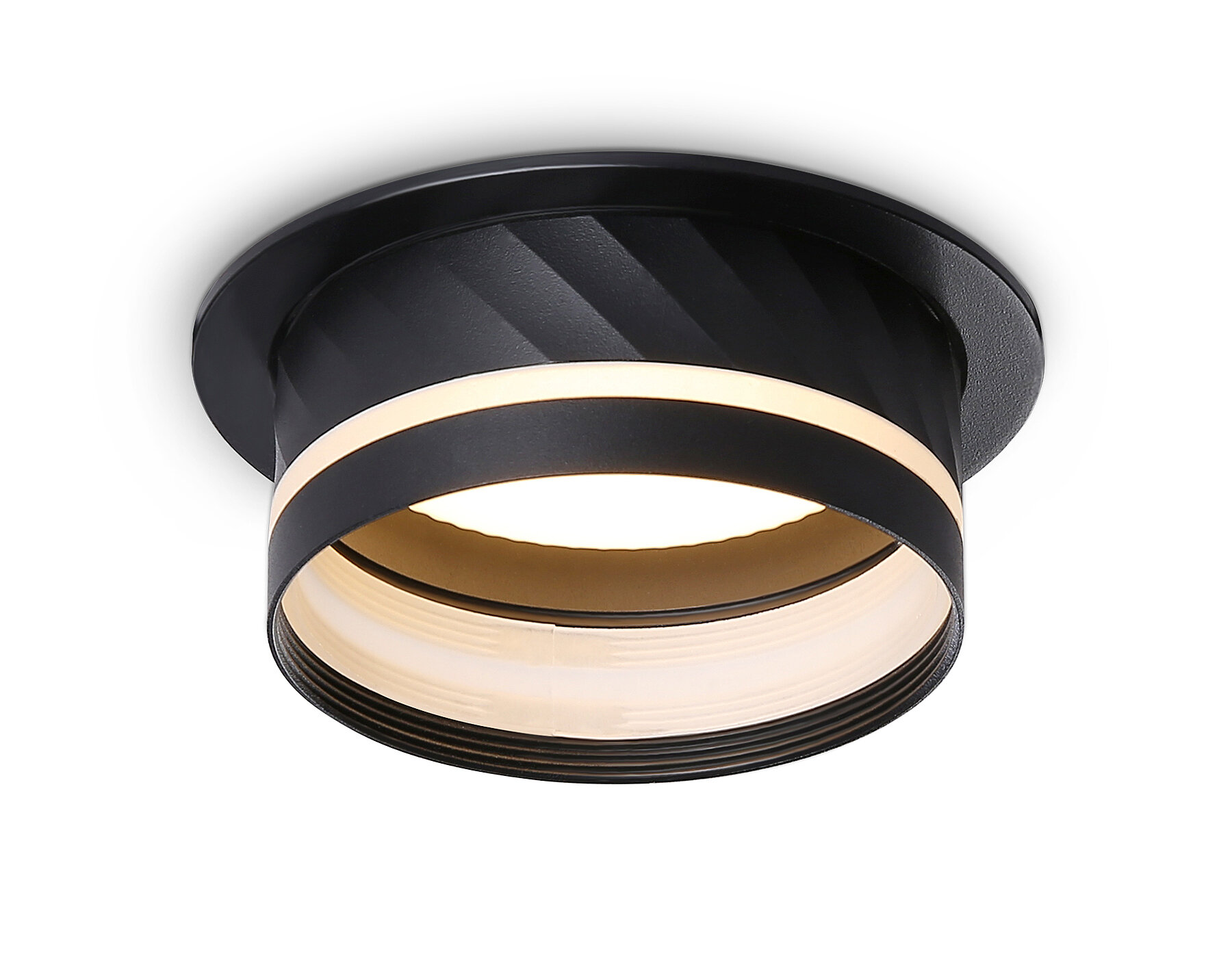 фото Встраиваемый светильник Ambrella GX53 Acrylic tech TN5219, GX53, кол-во ламп:1шт, Черный