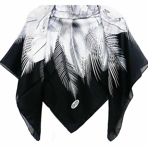 фото Платок ,100х100 см, черный нет бренда