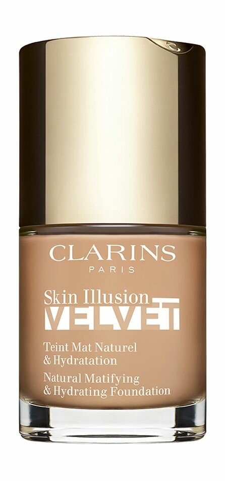 CLARINS Увлажняющий тональный крем с матовым покрытием Skin Illusion Velvet (109C)