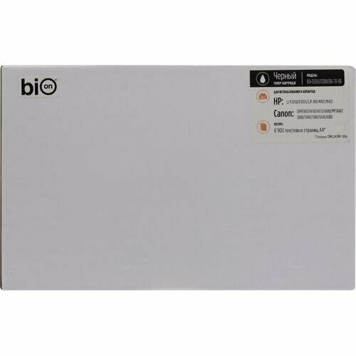 Bion BCR-CE505X Картридж для HP {LaserJet P2055 P2035 }(6500 стр.) Черный с чипом картридж bion bcr ce505x wb ce505x wb для hp laserjet p2055 p2035 6500 стр черный белая коробка