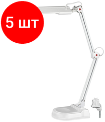 Комплект 5 штук, Светильник Эра NL-202 G23-11W-W белый