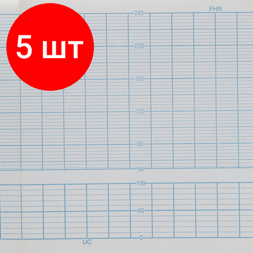 Комплект 5 штук, Бумага д/FM (CTG) BIOSYS CTG IFM-50/500 120х120х150, /719950