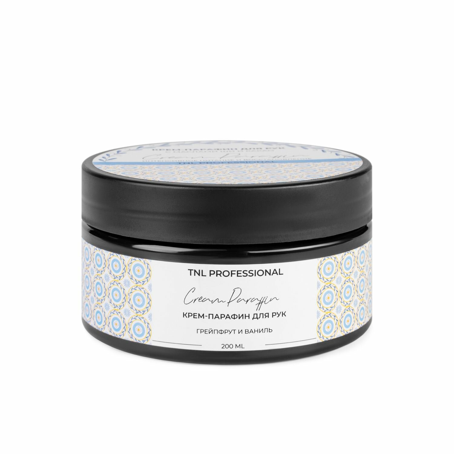 фото TNL Крем парафин для рук с маслами ши и какао "Cream Paraffin", Грейпфрут и Ваниль, 200 мл