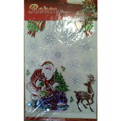 Новогодние наклейки