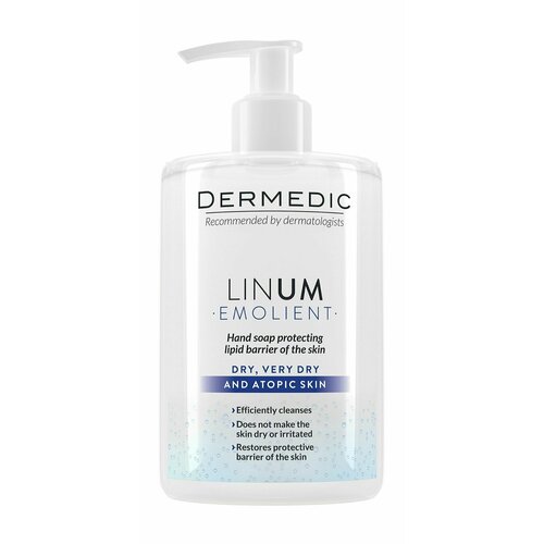 Жидкое мыло для рук Dermedic Linum Emolient Hand Soap 2451₽