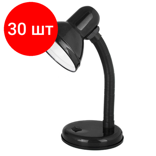 Комплект 30 штук, Светильник Ultraflash UF-301 С02 черный, 230V, 60Вт